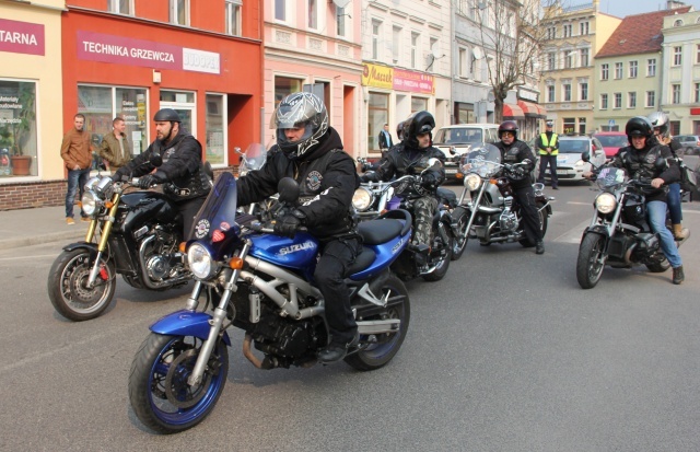 Motocykle już poświęcone 