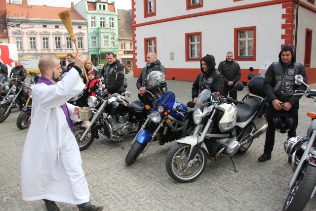 Motocykle już poświęcone 