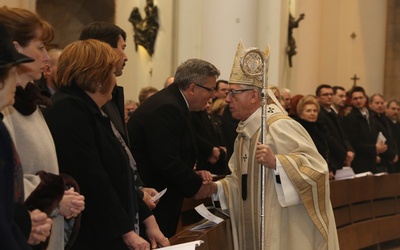 Prezydenci Węgier i Polski w katowickiej katedrze