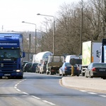 Protest transportowców w Radomiu