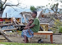Cyklon Pam doszczętnie zniszczył większość wysp wchodzących w skład państwa Vanuatu  – jednego z najbiedniejszych krajów na świecie 