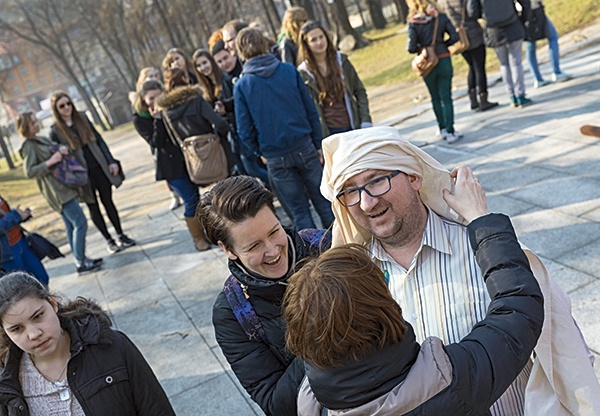 Przymierzanie strojów 