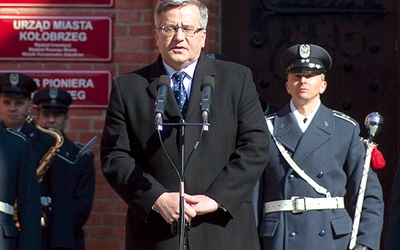  W uroczystościach rocznicowych uczestniczył prezydent Bronisław Komorowski