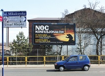 O akcji przypominają m.in. billboardy