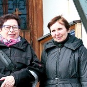 Anna Pasek i Maria Wojtowicz, pomysłodawczynie lubelskiej pielgrzymki stacyjnej