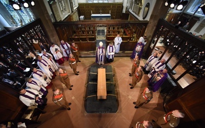 Anglikańsko-katolicki pogrzeb Ryszarda III