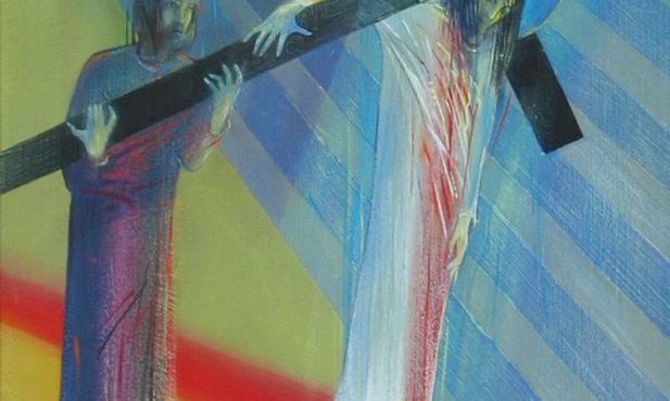 Jeśli kto chce iść za Mną, niech się zaprze samego siebie, niech co dnia bierze krzyż swój i niech Mnie naśladuje!