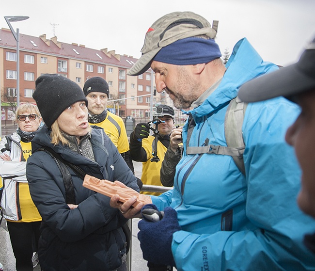 Marek Kamiński w drodze do Santiago de Compostela