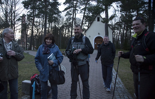 Marek Kamiński w drodze do Santiago de Compostela