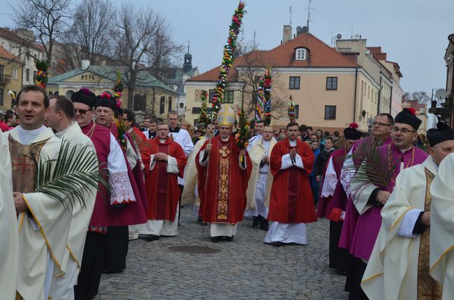 Niedziela Palmowa w Sandomierzu 