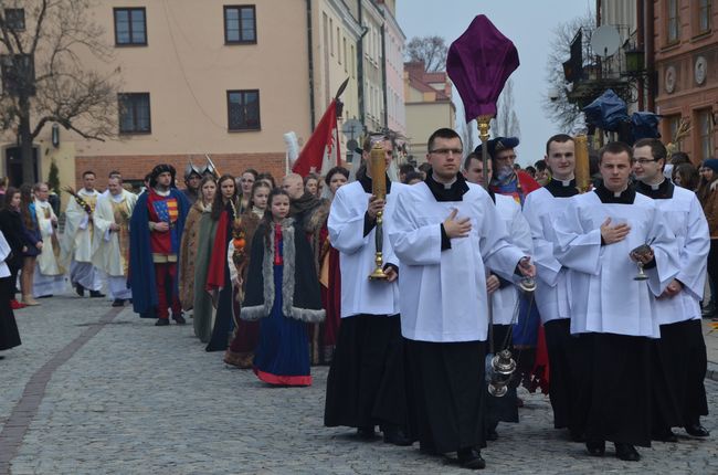 Niedziela Palmowa w Sandomierzu 