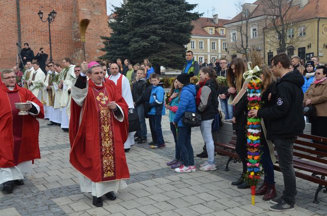 Niedziela Palmowa w Sandomierzu 