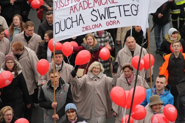 Marsz dla Życia w Zielonej Górze