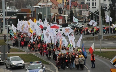 Marsz dla Życia w Zielonej Górze