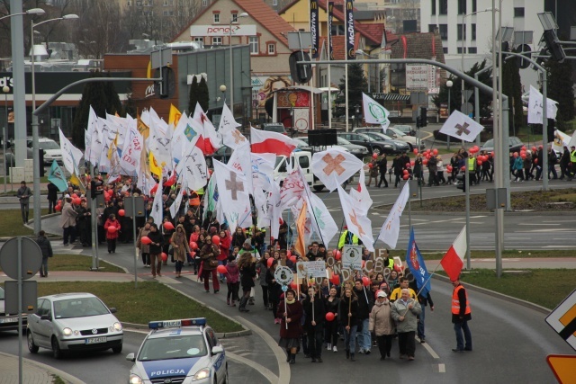 Marsz dla Życia w Zielonej Górze