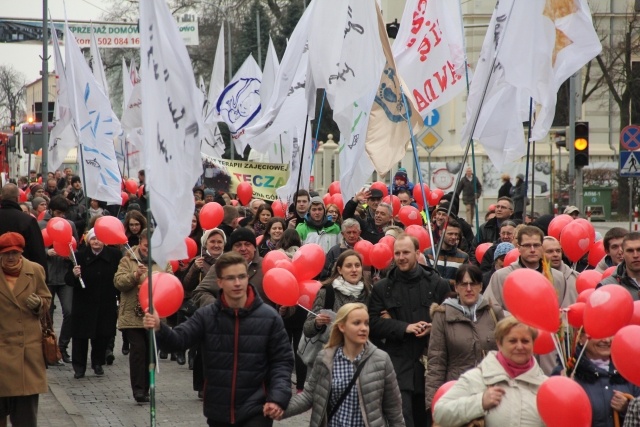 Marsz dla Życia w Zielonej Górze