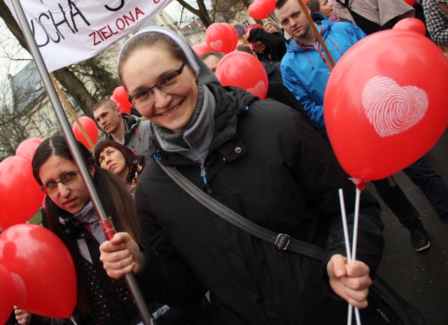 Marsz dla Życia w Zielonej Górze