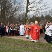 Bp Henryk Tomasik święci pola radomskiego skansenu