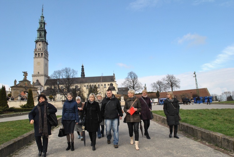 Pielgrzymka maturzystów na Jasną Górę