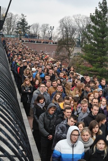 Pielgrzymka maturzystów na Jasną Górę