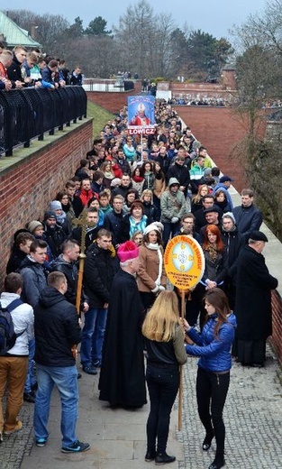 Pielgrzymka maturzystów na Jasną Górę