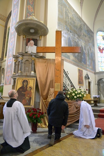 Powitanie symboli ŚDM w diecezji radomskiej