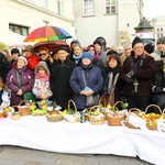 Święcenie pokarmów wielkanocnych. Kraków - 2015