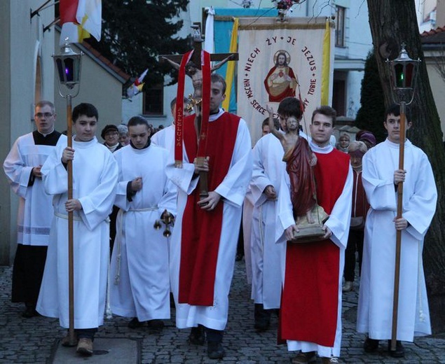 Procesja rezurekcyjna w Zielonej Górze