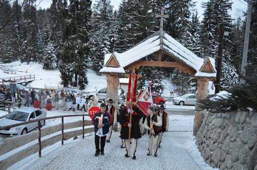 Poranek Wielkanocy pod Tatrami 