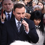 Andrzej Duda w Wałbrzychu