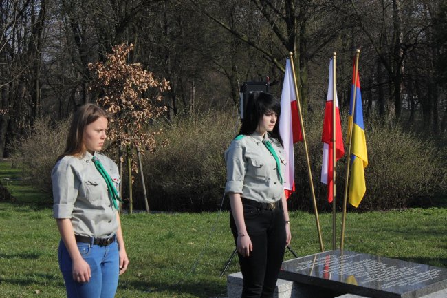 Rocznica Katynia i Smoleńska w Zabrzu