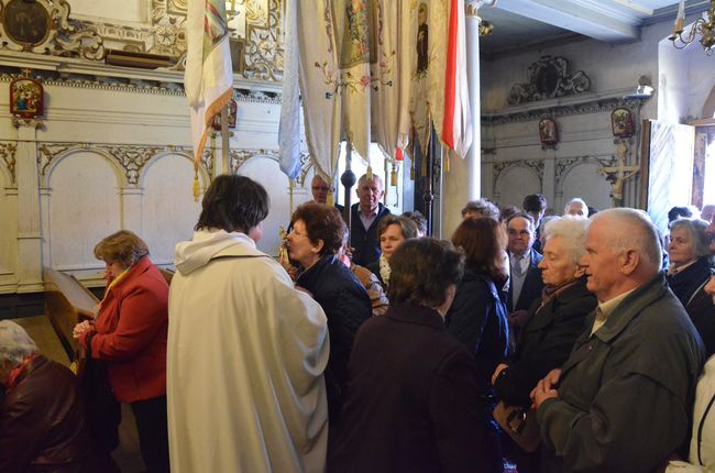 Relikwie św. Jana Pawła II w Pustelni 