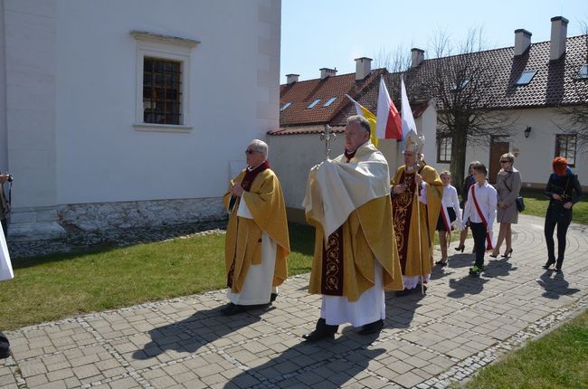 Relikwie św. Jana Pawła II w Pustelni 