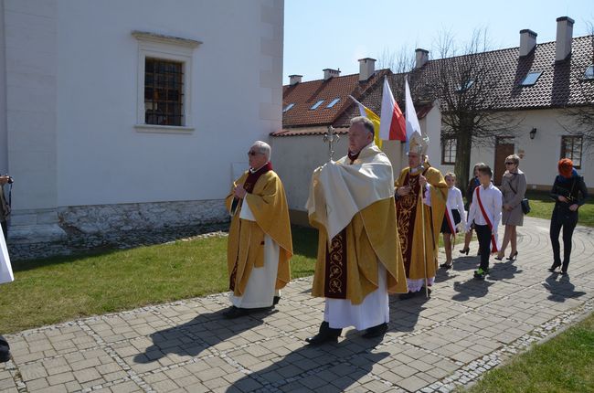 Relikwie św. Jana Pawła II w Pustelni 