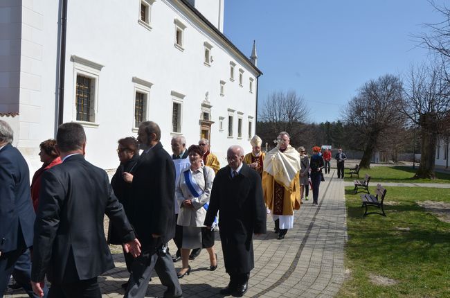 Relikwie św. Jana Pawła II w Pustelni 