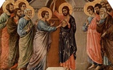 Duccio, Chrystus i niewierny Tomasz