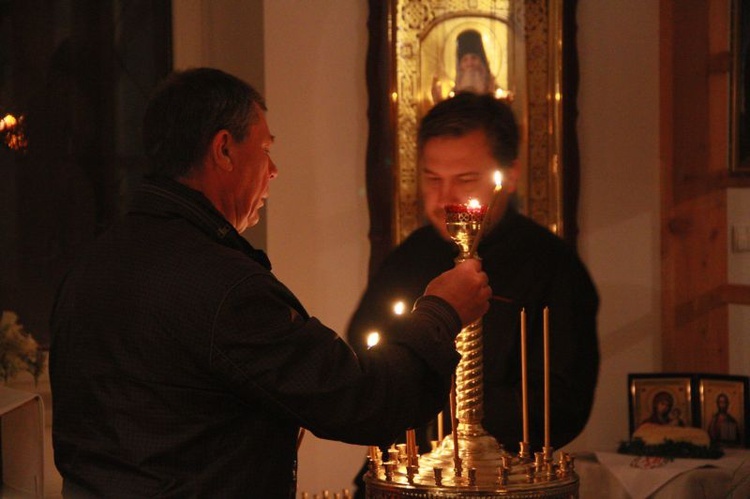 Paschalna noc w cerkwi w Kędzierzynie-Koźlu