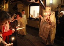 Paschalna noc w cerkwi w Kędzierzynie-Koźlu