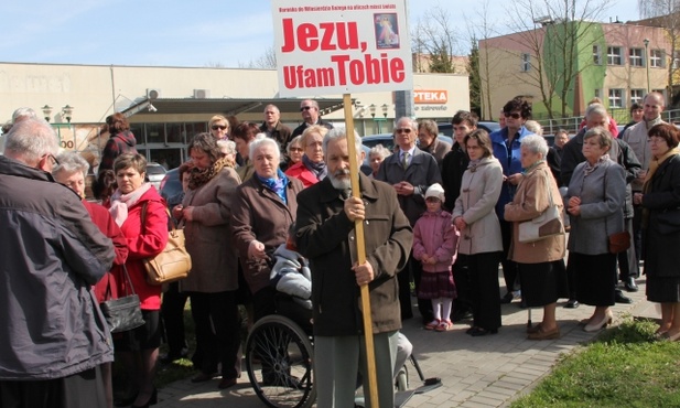 Modlitwa na głogowskich ulicach