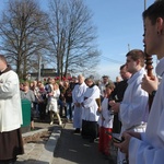 Krzyż w parafii franciszkańskiej w Gliwicach