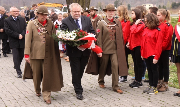 Katyński orzeł w Porąbce