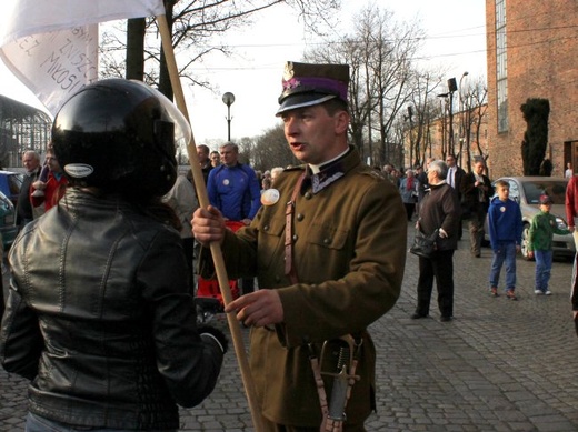 Sztafeta miłosierdzia w Zabrzu