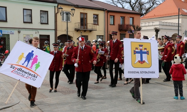 Po raz pierwszy ulicami Szydłowca przeszedł Marsz Życia