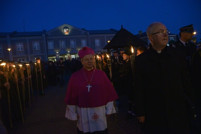 Symbole ŚDM w Przysusze, Kozienicach, Jedlińsku i Zwoleniu