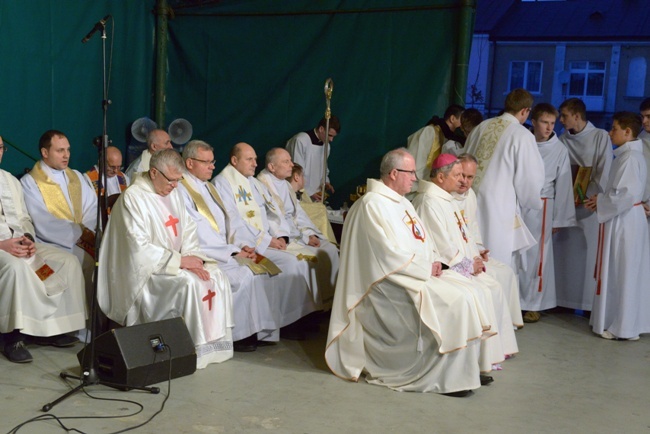 Symbole ŚDM w Przysusze, Kozienicach, Jedlińsku i Zwoleniu