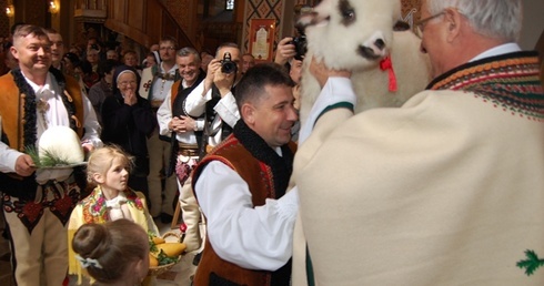 Święcenie owiec na redyk