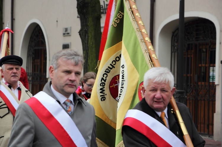 Poświęcenie sztandaru pszczelarzy