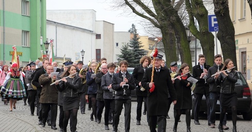 Poświęcenie sztandaru pszczelarzy