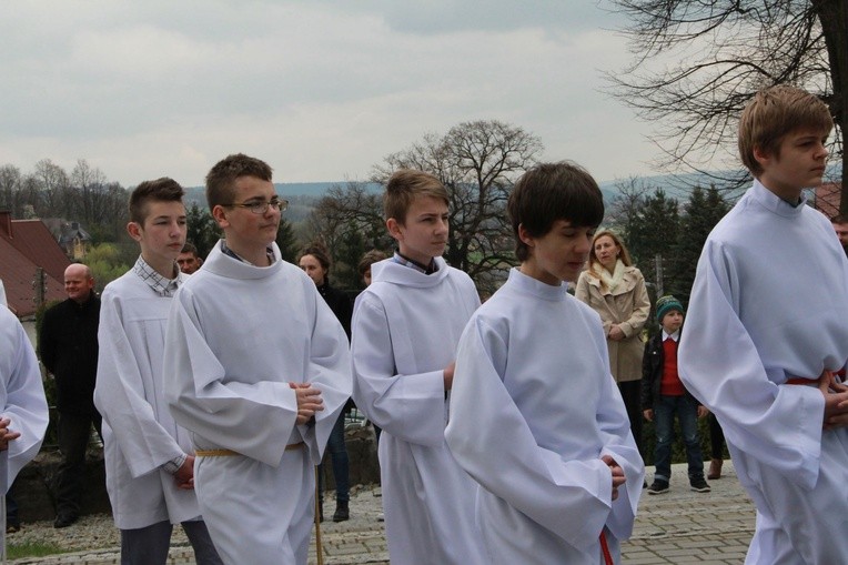 Relikwie św. Jana Pawła II w Podegrodziu