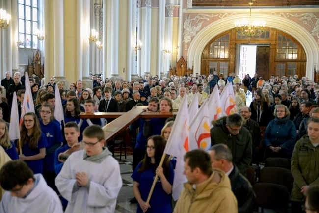 Pożegnanie symboli ŚDM w diecezji radomskiej